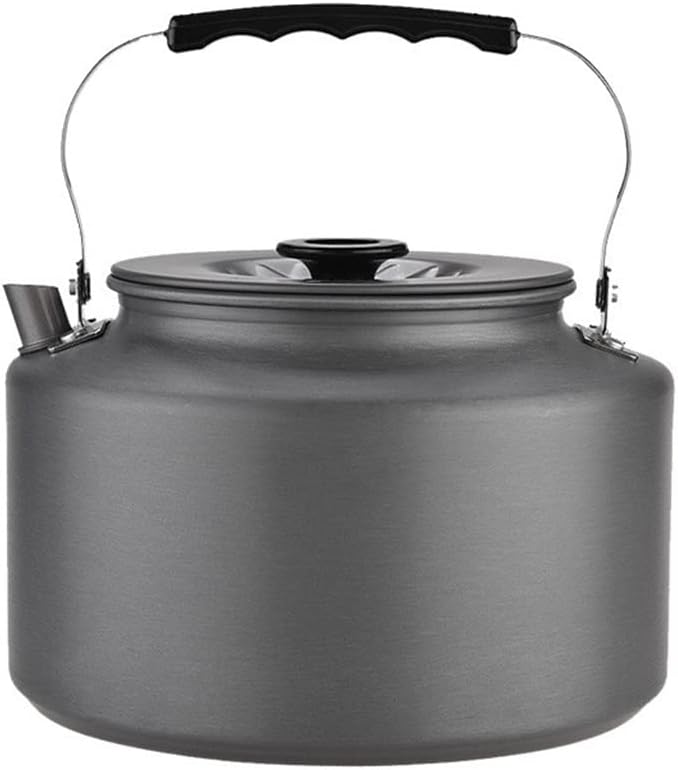 2L Portable Lightweight Water Kettle Teapot Coffee Pot for Outdoor Hiking Camping Climbing (Color : A, Size : 2L) (A 2L)