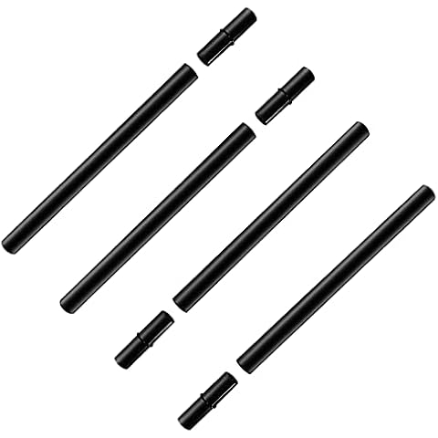 YoungPower Plastic Pole Extension and Joint Kits Connector for Solar Flame Torches 12" Extension Makes Tiki Torches Taller, 4 Pack Cover