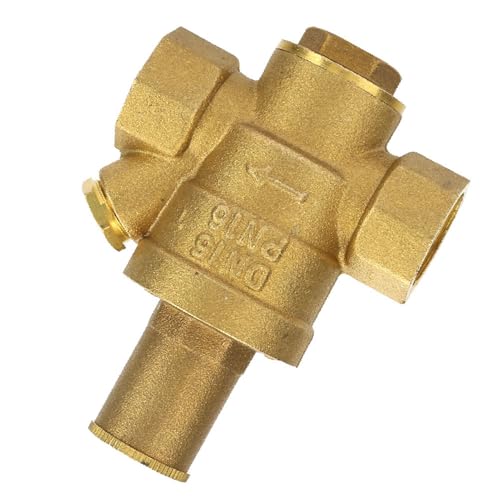Válvula de presión de agua de latón DN15 de 1/2 pulgada ajustable a 1.6 MPa 6