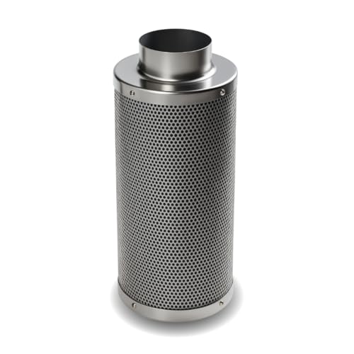 Filtro de Carvão Ativado 125MM 310m3/h Grow Cultivo Indoor Ventilação para Estufa Tenda Cultivo Anti Odor Duto Exaustor Filtragem Original Master Plants