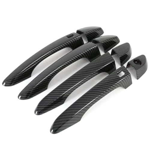 �Ԃ̃h�A�n���h���J�o�[ Compatible With Hyundai For Tucson TL 2015 2016 2017 2018 2019 �ԊO���T�C�h�h�A�n���h���J�o�[���������ƌ݊���