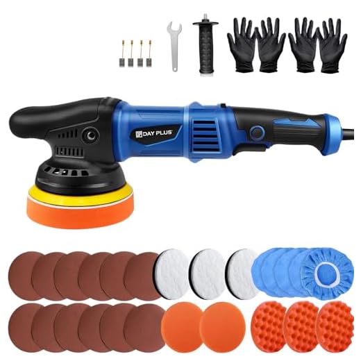 5-Inch Dual Action Car Polisher Kit