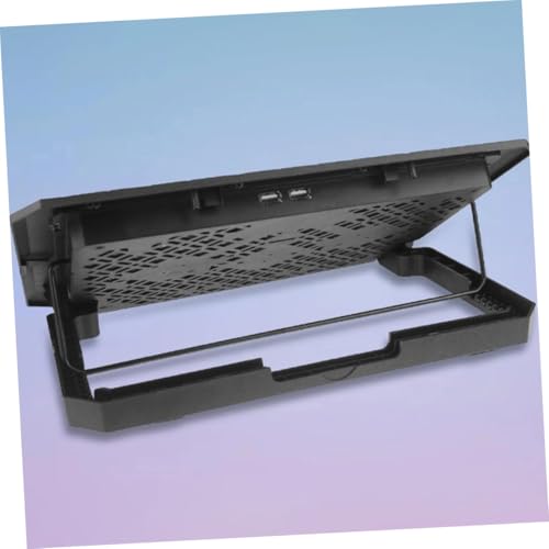 Base enfriadora portátil con 6 ventiladores y LED azul miniatura 5
