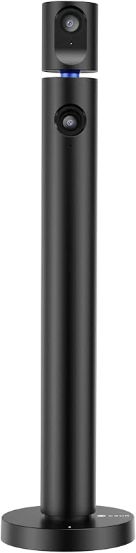 CZUR Halo Full HD 1080P Webkamera - 180° Forgatható Dupla Kamerás Streamcam Mikrofonnal, 90° Látószög, USB-C Csatlakozás, Zoom/Skype/Teams K