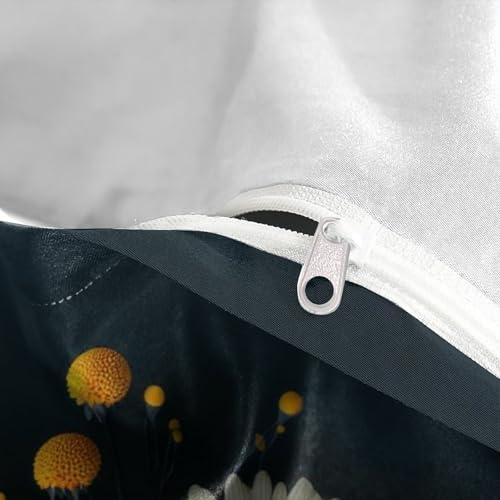 Linge de lit tournesol microfibre premium parure douce imprimé 3D - 8