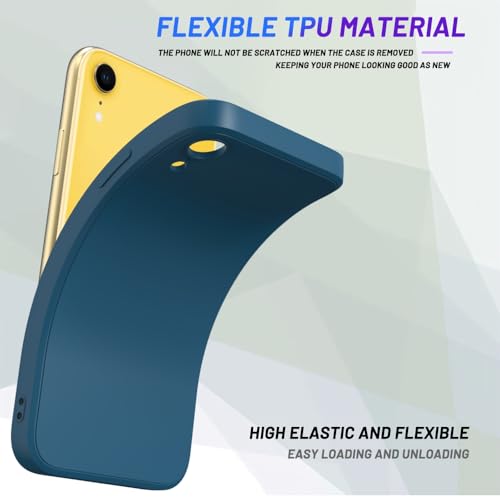 Image of for iPhone XR Case Dark Blue, Scratch Resistant with Soft Touch, Slim Thin Phone Cover for iPhone XR 6.1 inch