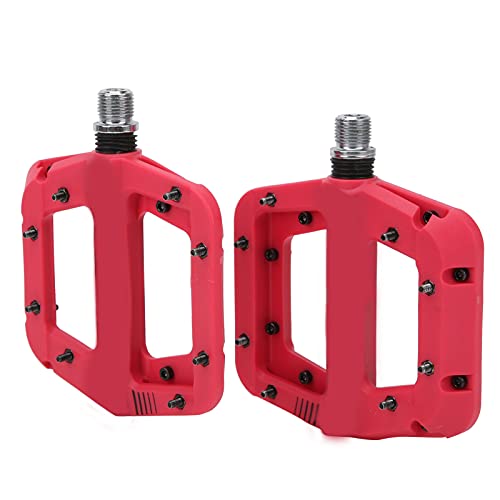 Vgeby Bike Pedals, 2Pcs Durable Nylon Fiber Mountain Bike Pedals Non-Slip Smooth Road Bike Pedals For Cycling Bike Bicycle Accessories Bicycle And Accessories #TOP19