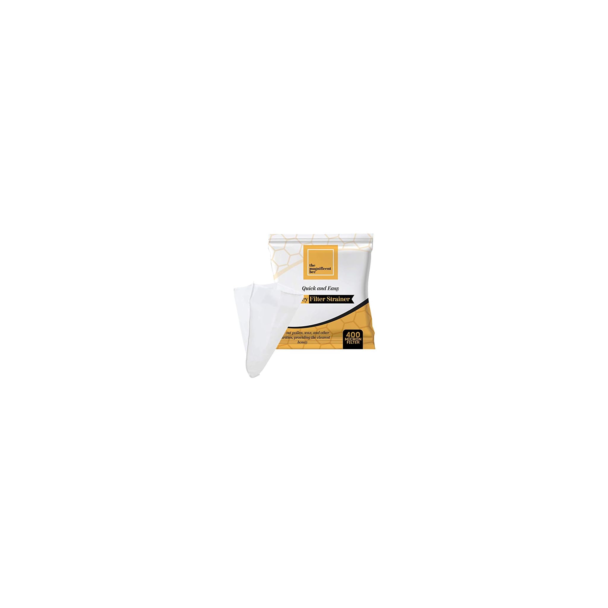 40 Micron Honey Filter Honey Filtration Strainer for Beekeeping Insect Gourmet Your guide to