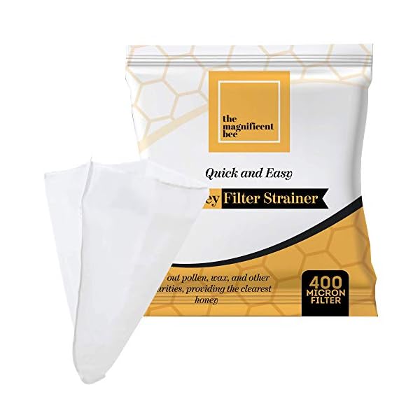 40 Micron Honey Filter Honey Filtration Strainer for Beekeeping Insect Gourmet Your guide to