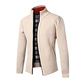 * Match:Gilet veste cardigan confortable casual chaud homme.Idéal pour porter des vestes d'hiver, des gilets, des chemises formelles, des pantalons de survêtement, des jeans et des pantalons pour hommes. Ce cardigan en tricot permet de créer une tenue d'exception, peu importe ce que vous portez.