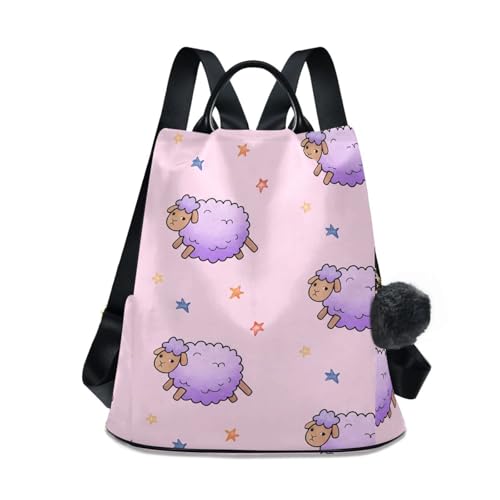 Sac à dos voyage femme antivol et grande capacité - Noir mat
