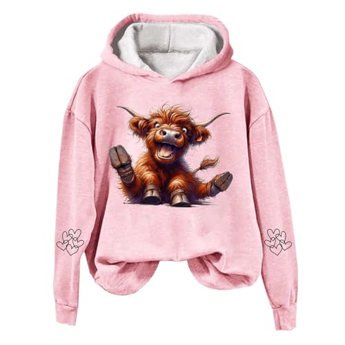 Sweat-shirt de vache pour un look cocooning et western lors de vos weekends