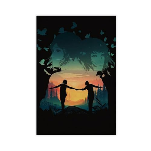 Poster cinematografico Life Is Strange, stampa artistica da parete per soggiorno e camera da letto, 20 x 30 cm