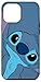 Disney Lilo and Stitch Niedliches Stichgesicht, Schiefergrau Hülle für iPhone 12 Pro Max