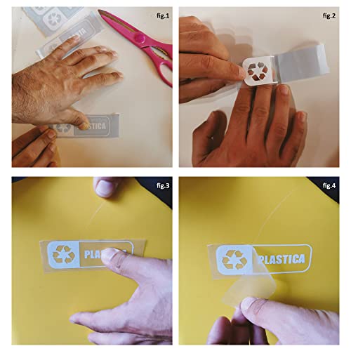 Kamiustore Adesivi Matrimonio -Set 2 Stickers per