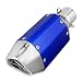 Motociclo Tubo Di Scarico Del Silenziatore, Dotato DB Scarico Assassino Punta Del Silenziatore Tubo Di Coda, Indicato Per Moto Tubi Di Diametro 38-51 Mm,Blu