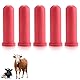 Kälbermilch-Trinknippel, 5 Stück, Tierfütterungsbedarf, Kleine Kuh, Kalb-Milchnippel, 10 Cm Länge, Gummi-Milchtrinknippel