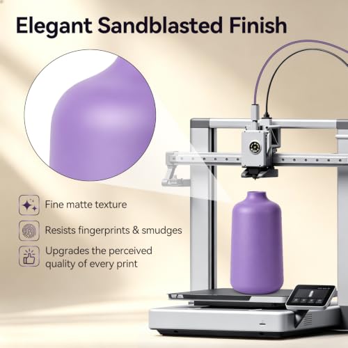Image of Kingroon Matte PLA Filament 1.75mm 3D Printer Filament Matte Filament 1kg Dimensional Accuracy + /- 0.02 mm (Matte Purple)