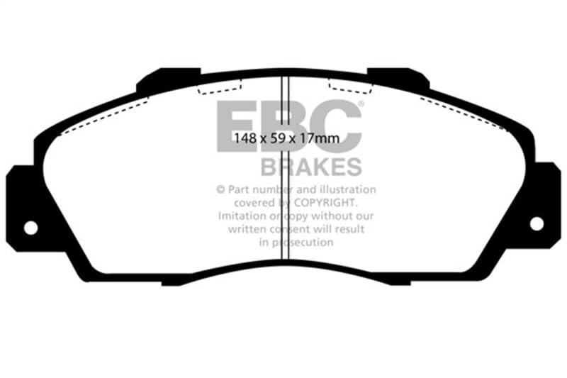 Image of EBC Brakes UD503 Ultimax OEM Replacement Brake Pad