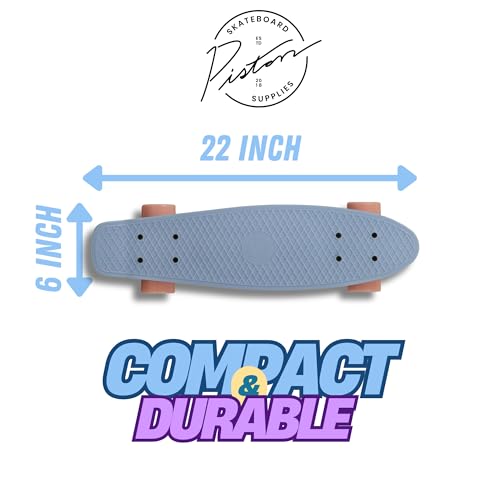 Image of Mini Cruiser 22 Inch for Beginners /Kids (Pastel Purple /Pink) | Skate Supply India
