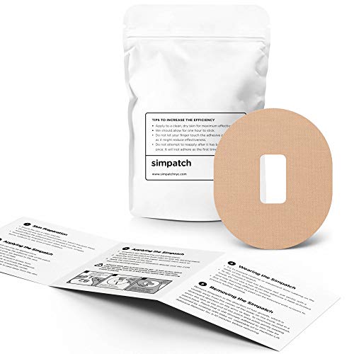 SIMPATCH Adhesive Patch for Dexcom - Pack of 25 - Multiple Colors Available (Beige) - Thumbnail 2