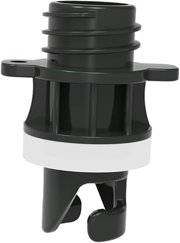 Miniatura 2 de Tuomico Sup Halkey-Roberts (HR) - Adaptadores de válvula de bomba eléctrica, reemplazo de boquilla de bomba de tabla de remo con 3 juntas para una