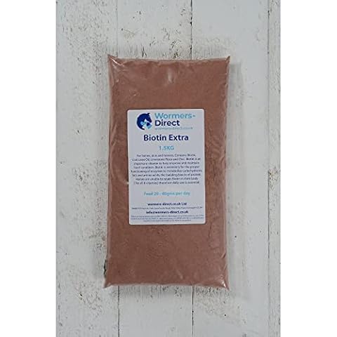 Biotin Extra For Horses 1.5kg Horse Herb Supplement Cover