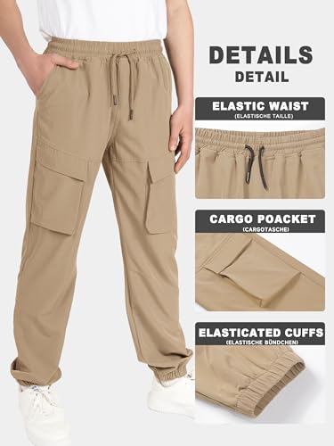 Pantalones de carga para niños que necesitan ropa resistente y cómoda 2