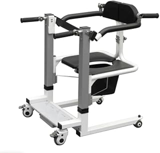Paralyzed Elderly Lift, Transfer Chair,Nursing Lift Machine,Shower Toilet Transfer Chair for Handicapped(A)