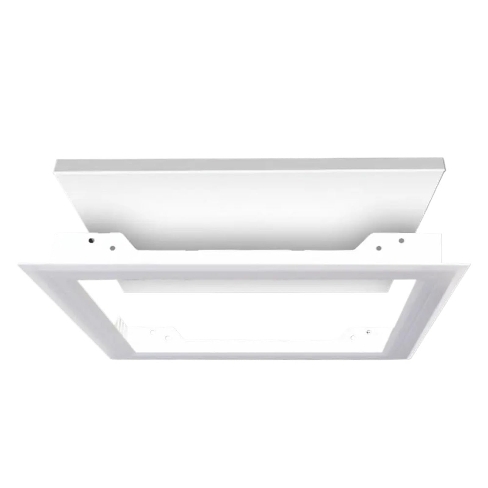 Dunsby One Color Access Panel Access Panel For Drywall White Plastic Removable Inspection Hole Abs Hatch Cover Doors Wall Ceiling(250X250mm)