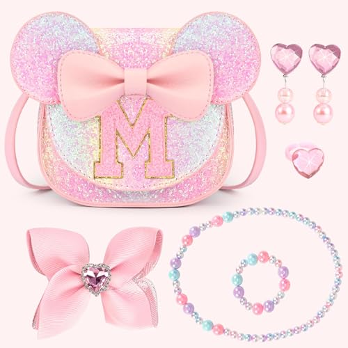 Image of mibasies Toddler Purse Gifts for Girls: 3 Year Old Girl Gifts, Girl Toys Purse Set