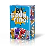 EMEF EMPIRE Padurino – Das Kartenspiel für Padel-Fans ab 6 Jahren, schnelles Familienkartenspiel, 15–30 Min, Geschenk für Padel-Spieler, multilingual & divers