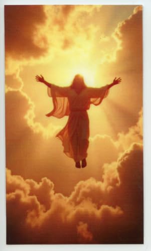 I Am The Resurrection Prayer 2 - Laminated holy card