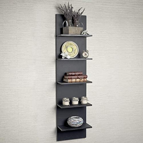 FireBees Wall Mount Wooden Display Storage Organizer Shelf for Wall Decoration,Wall Shelf for Bedroom, Combination Shelf, Decorative Frame, Living Room Wall Shelves