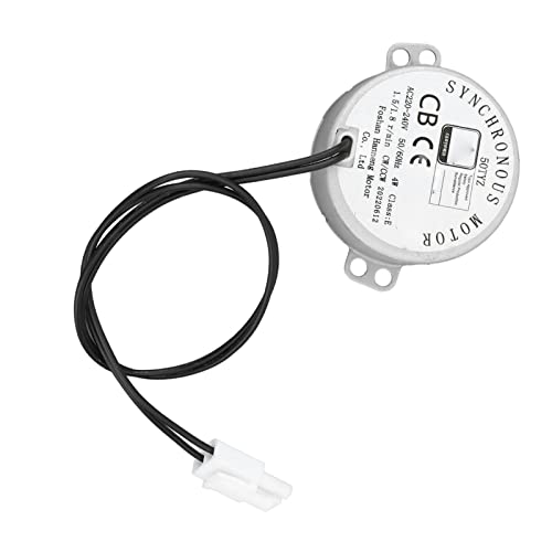 Egg Turnner Motor 4W Egg Turner Rotator Motor de Incubadora para Pollos Patos Ganso Pájaros Huevo, para Pollos Patos Ganso Pájaros Incubación de Huevos (220-240v)