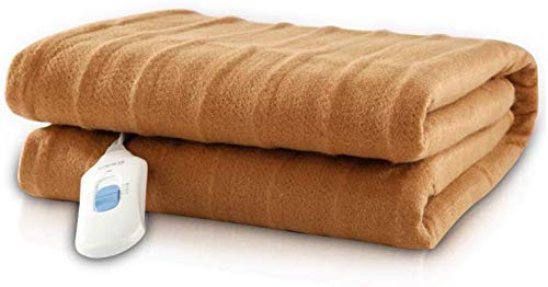 Single control electric blanket, intelligent three-speed temperature regulation, power failure protection, safe, warm and soothing, easy to operate, multi-color, 150 * 75cm