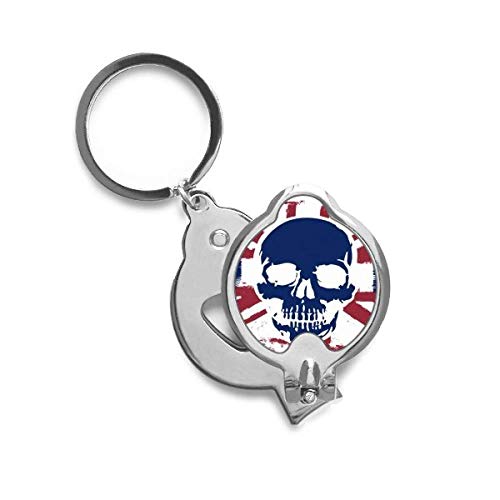 Coupe-ongles squelette humain Royaume-Uni accessoire manucure original motif drapeau britannique