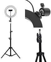 Ring Light Iluminador Grande 10 Polegadas + Tripé Grande