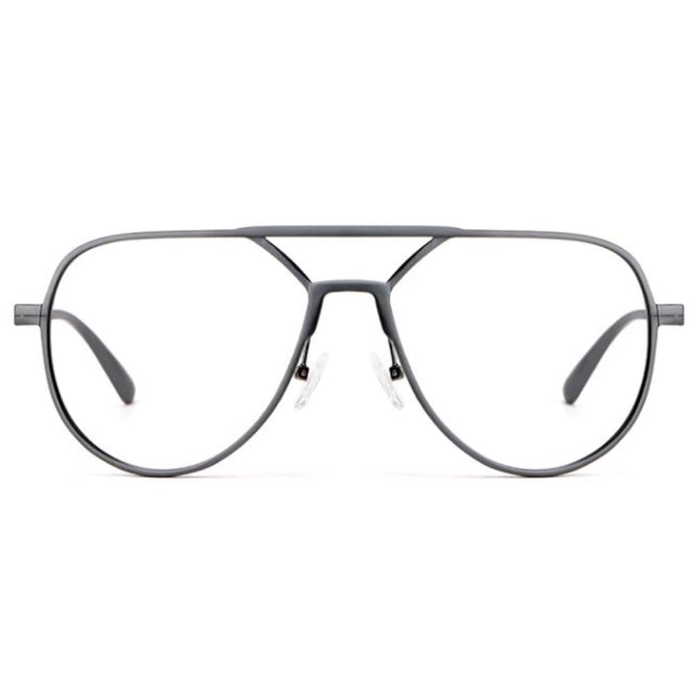 Fotocrómico Gafas De Lectura Retro Redonda Marco Gafas de computadora Súper Grande Reading Eyeglasses Anti-Resplandor Gafas Unisexo(Size:+3.0)