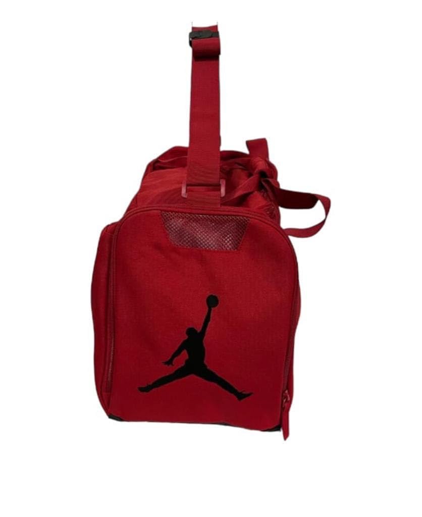 Nike Air Jordan - Bolsa deportiva pequeña (55 L), Rojo (Gym Red), Jordan Sport - Bolsa de lona