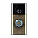 Produktbild Ring Video Doorbell - Video Türklingel 720p HD Video, Gegensprechfunktion, Bewegungsmelder, WLAN, Antique Brass