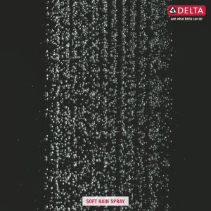 Delta Wasserhahn 52841-ss RAINCAN single-setting touch-clean Dusche Kopf, Edelstahl,