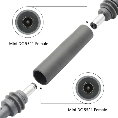 for Starlink Mini DC Extension Adapter, DC 5.5mm x 2.1mm Female Plug - 2Pcs — 사진 2