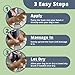 Paw Choice Dry Shampoo for Dogs - Waterless No-Rinse Foam for Odor Removal, Cleaning, Conditioning - Hypoallergenic, Natural - Safe for Sensitive Skin - Made in USA - Lavender Chamomile Scent