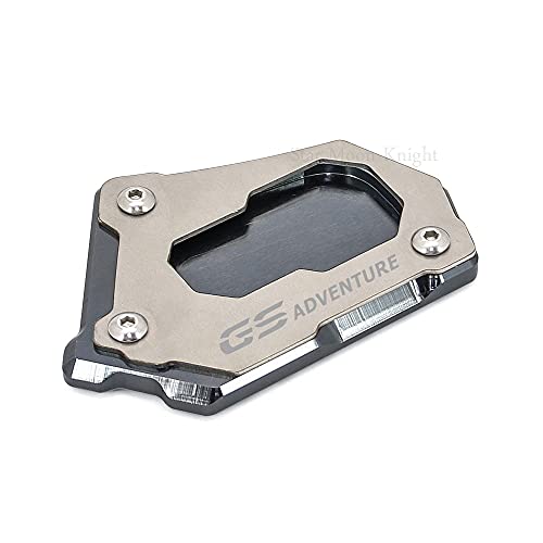 Extension De BéQuille LatéRale Moto Kickstand Ajustement utiliser pour BMW R 1200 GS LC R1200GS ADV R1250GS Adventure R 1250 GS CNC Tablette latérale de moto Agrandir Extension BéQuilles Pour Moto Cover