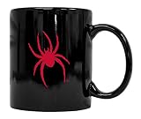 Richmond Spiders Black Ceramic Coffee Mug (Black). Officially Licensed Collegiate Product