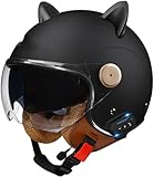 Champ d'application : Ce casque de moto convient aux adultes, aux adolescents, aux hommes et aux femmes. Motos, cyclomoteurs, vélos, cruisers, hélicoptères, scooters, skateboards… Pour toute question, n'hésitez pas à nous contacter.