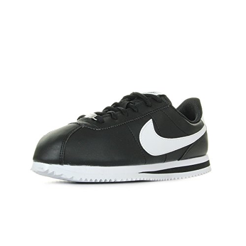 Nike Cortez Basic SL (GS) Men's Athletics Shoes, Black Black White 001, 4.5