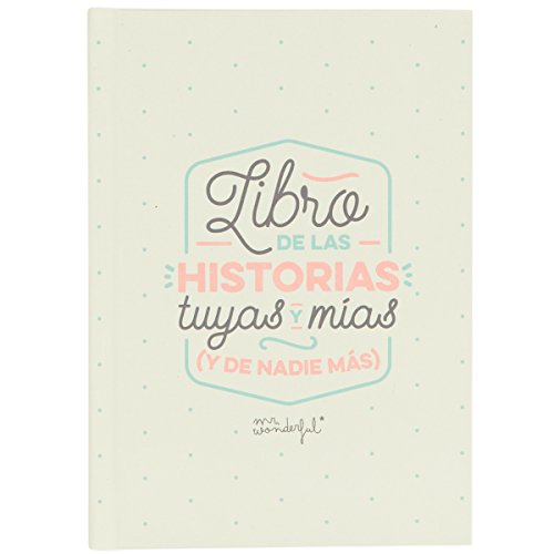 Mr. Wonderful WOA03808ES - Libro historias tuyas mías