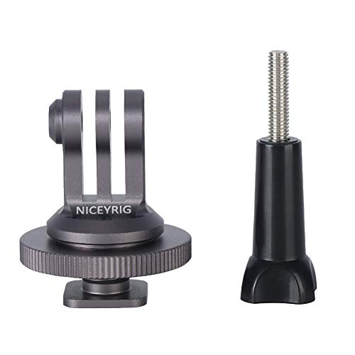 NICEYRIG ANVJR[hV[}Eg  zbgV[}Eg A_v^[ Nbv Insta360 GoPro Hero,DJI Osmo Action,AKASO Brave ɓKp }`A[ ~jOr/B_p-434